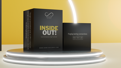 Inside Out! Couples Conversation Starters, Connection Games & Deep Topics Deck