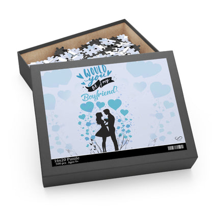 Personalized puzzle : Ask in Style with Our "Would You Be My Boyfriend?" Puzzle!