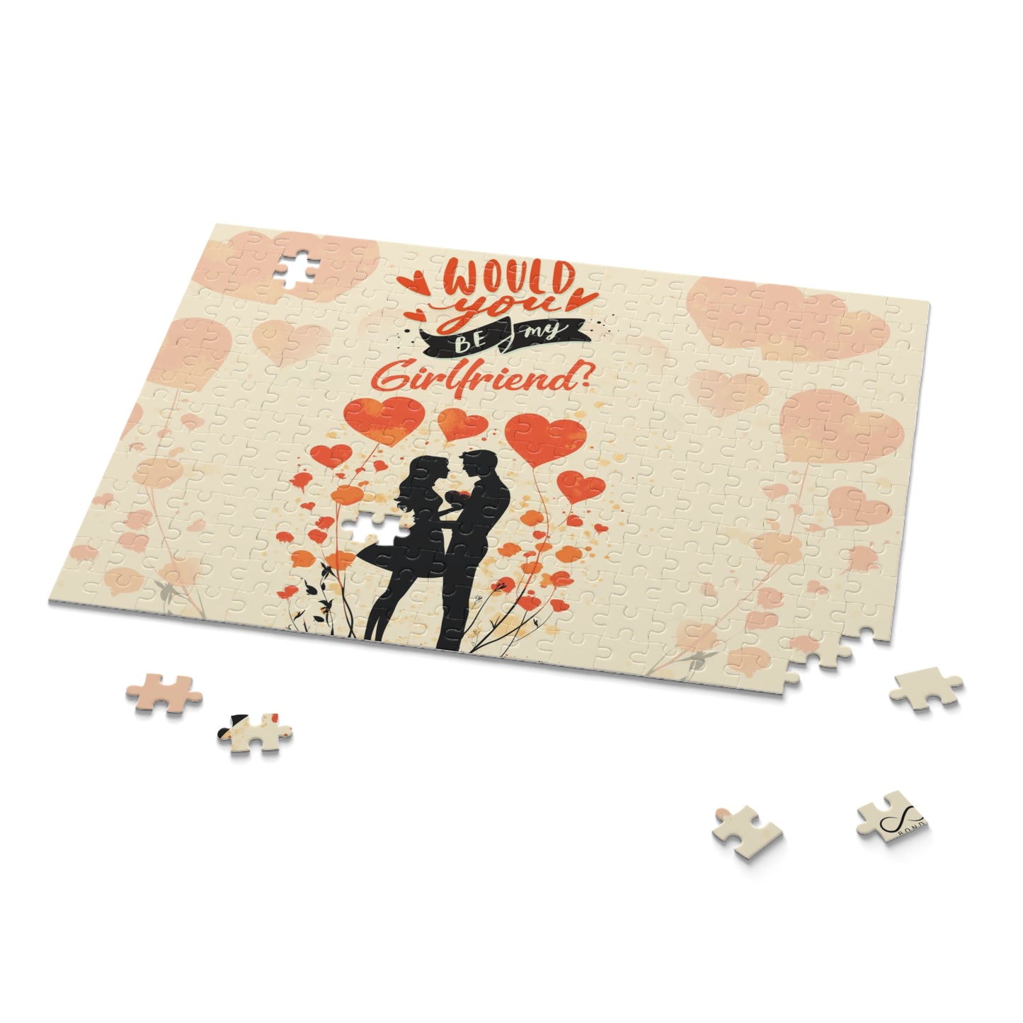 Personalized puzzle : Ask in Style with Our "Would You Be My Girlfriend?" Puzzle!