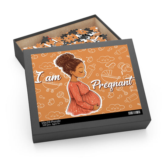 Personalized puzzle : Share the Joy with Our "I Am Pregnant" Puzzle!