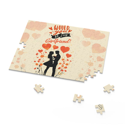 Personalized puzzle : Ask in Style with Our "Would You Be My Girlfriend?" Puzzle!